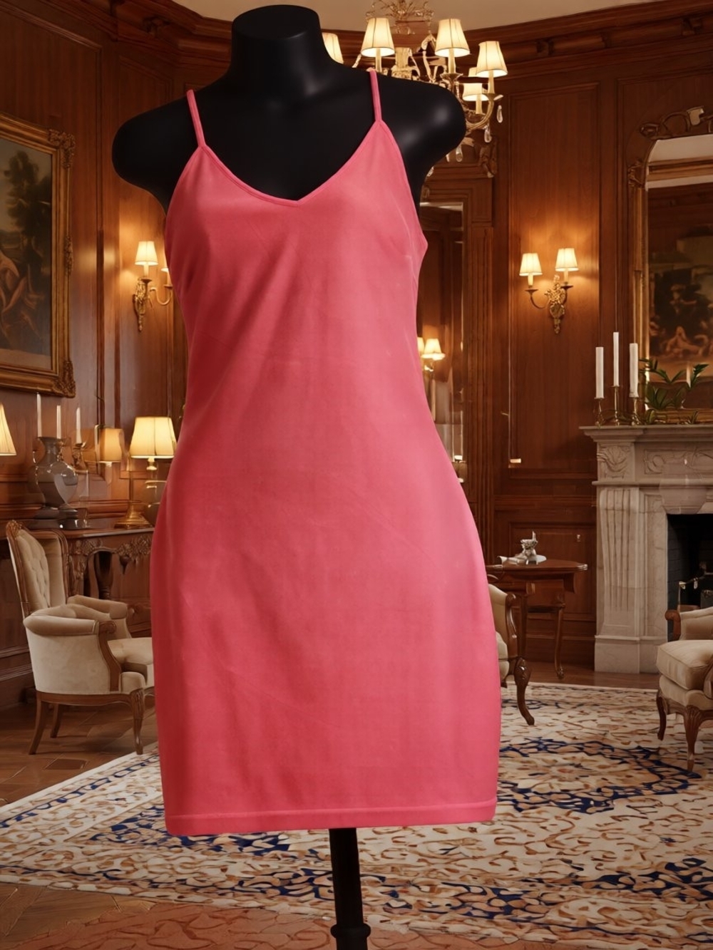 Women’s Pink Slip Dress Camisole - Brand Unspecified
